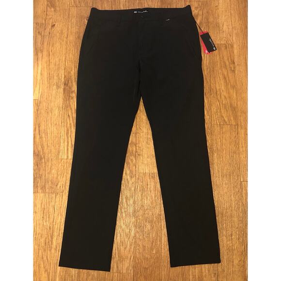 Travis Mathew Majestic X Players Pants in Black Size 34 - Picture 1 of 11